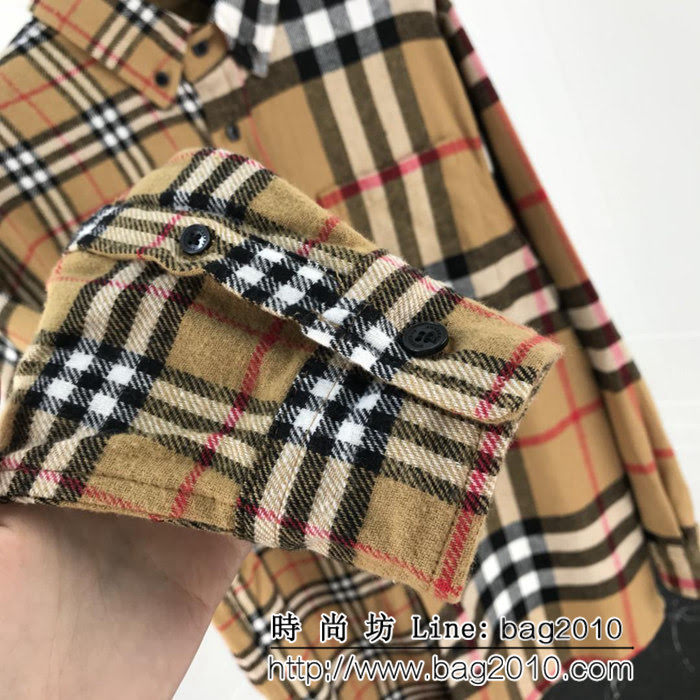 BURBERRY巴寶莉 18Aw秋冬款 羊毛襯衫 情侶款 ydi1672